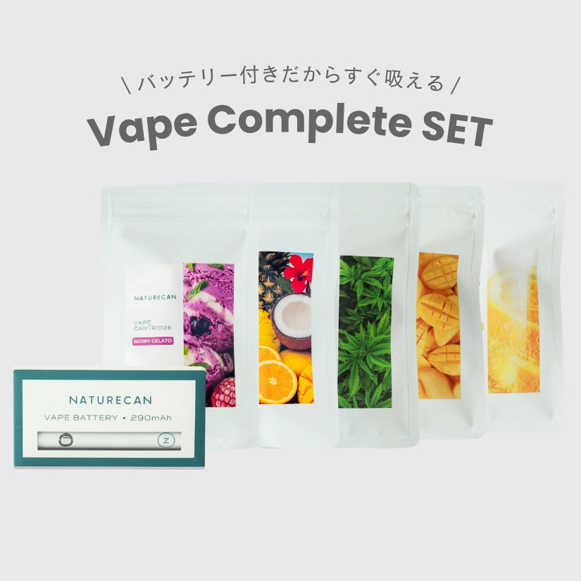 40％CBD充填済みベイプペンセット