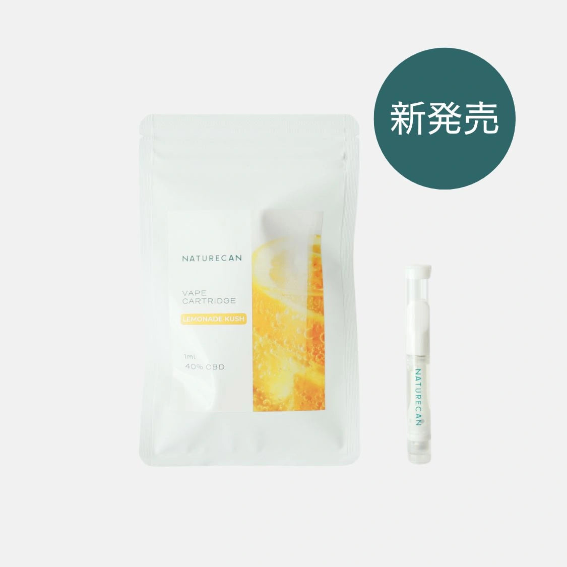 40％CBD充填済みカートリッジ（OG KUSH、MANGO KUSH、LEMONADE KUSH）