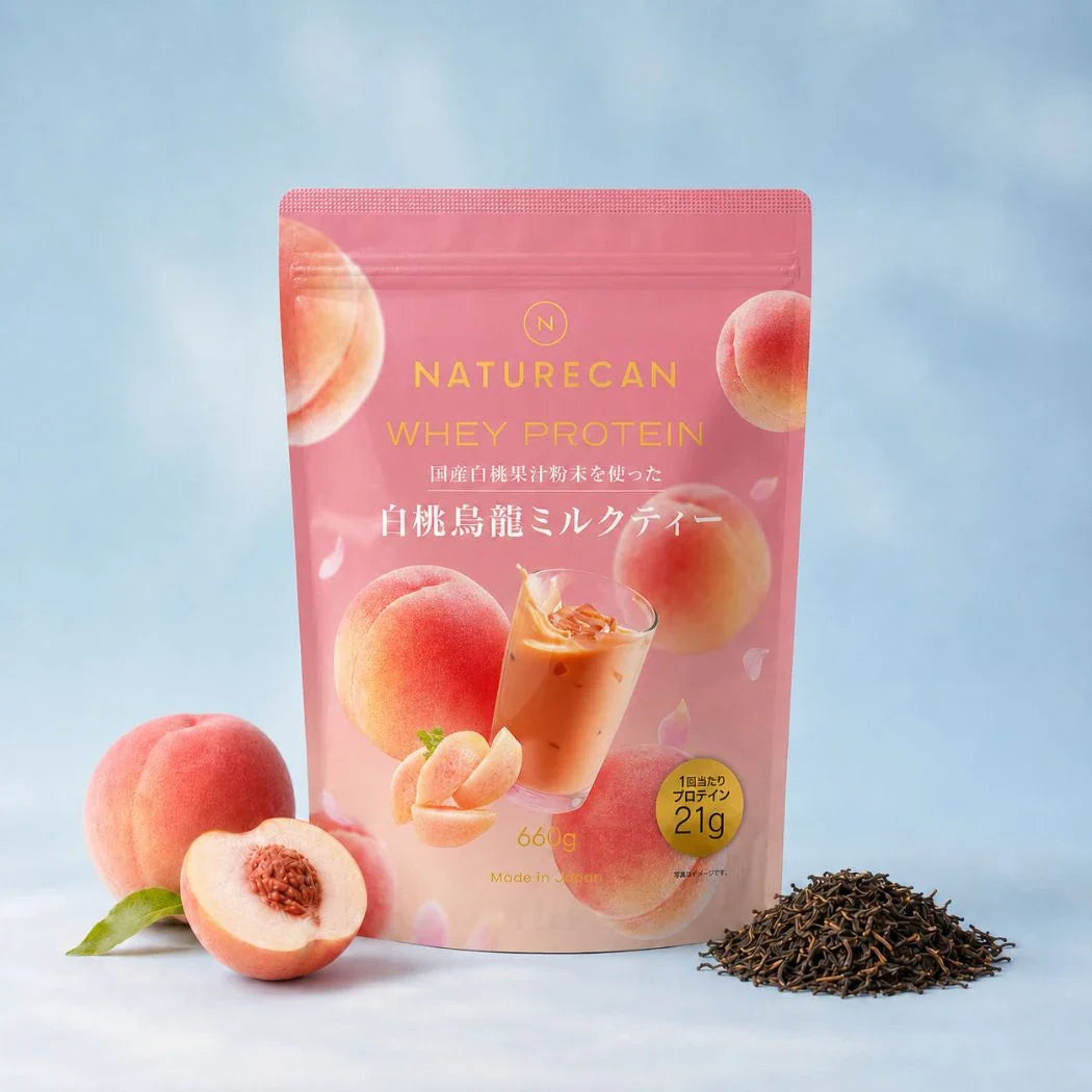 Whey Protein (WPC) Peach Oolong Milk Tea