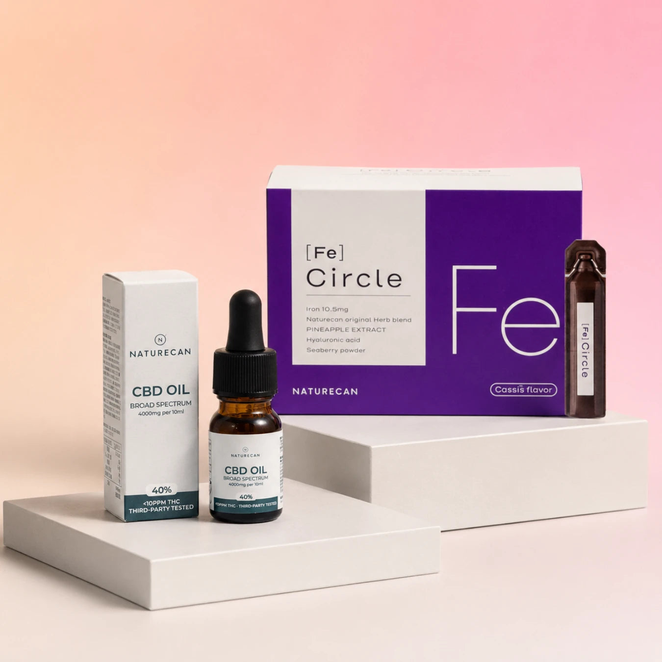 ふわり軽やかボディセット（40%CBD × 鉄分）