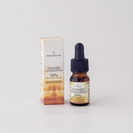 【限定商品】COSMIC CONSCIOUSNESS 50％ ブロードスペクトラムCBDオイル レモン味