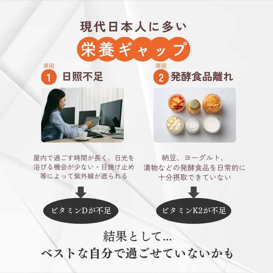 ビタミン D3+ K2 | Naturecan Fitness (ネイチャーカンフィットネス