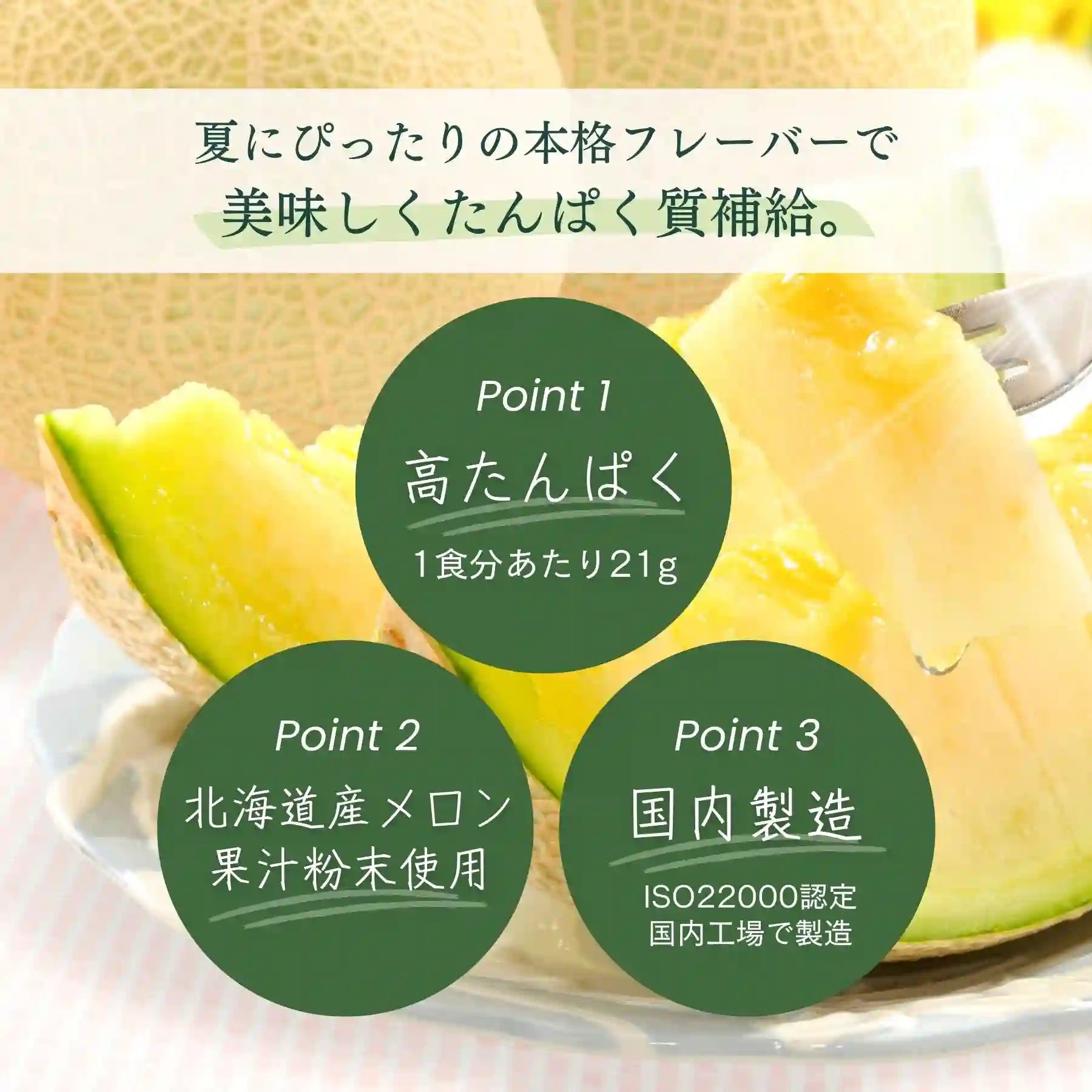 ホエイプロテイン（WPC）芳醇メロン | Naturecan （ネイチャーカン