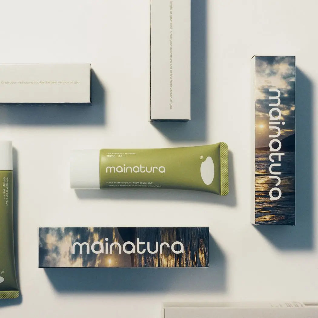 mainatura UVクリーム（rice essence sun cream SPF 50+ / PA++++）