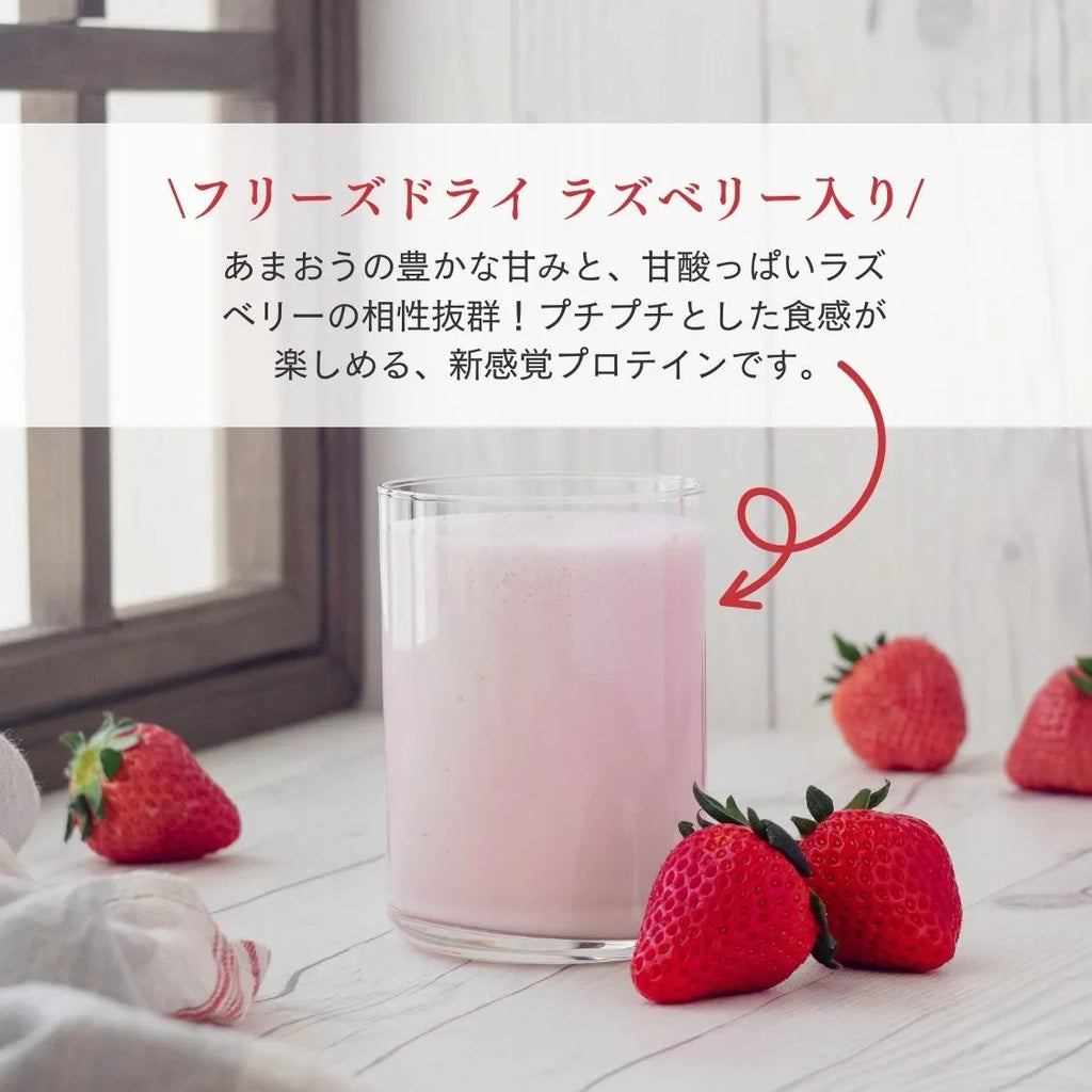 【期間限定】ホエイプロテイン（WPC）ストロベリーラズベリー