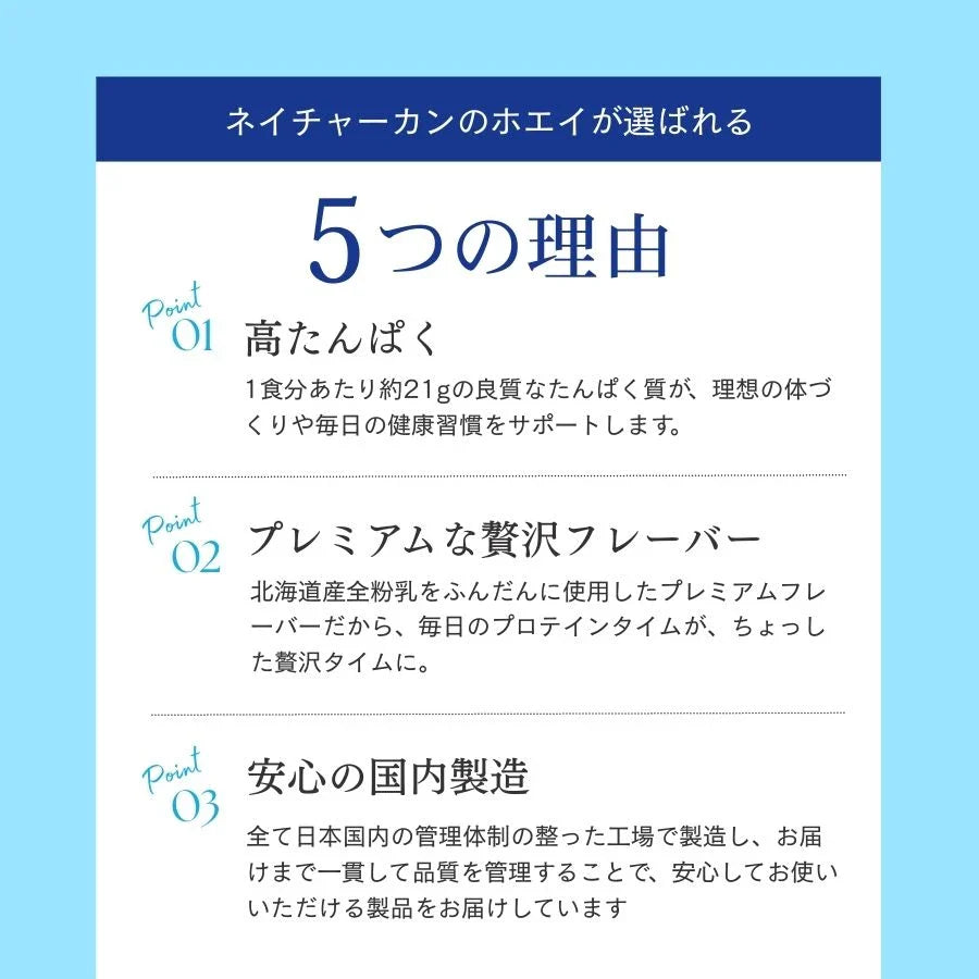 ホエイプロテイン（WPC）ホワイトチョコレート