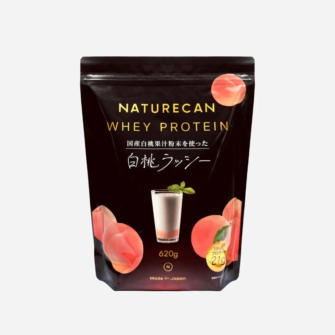 ホエイプロテイン（WPC）白桃ラッシー味