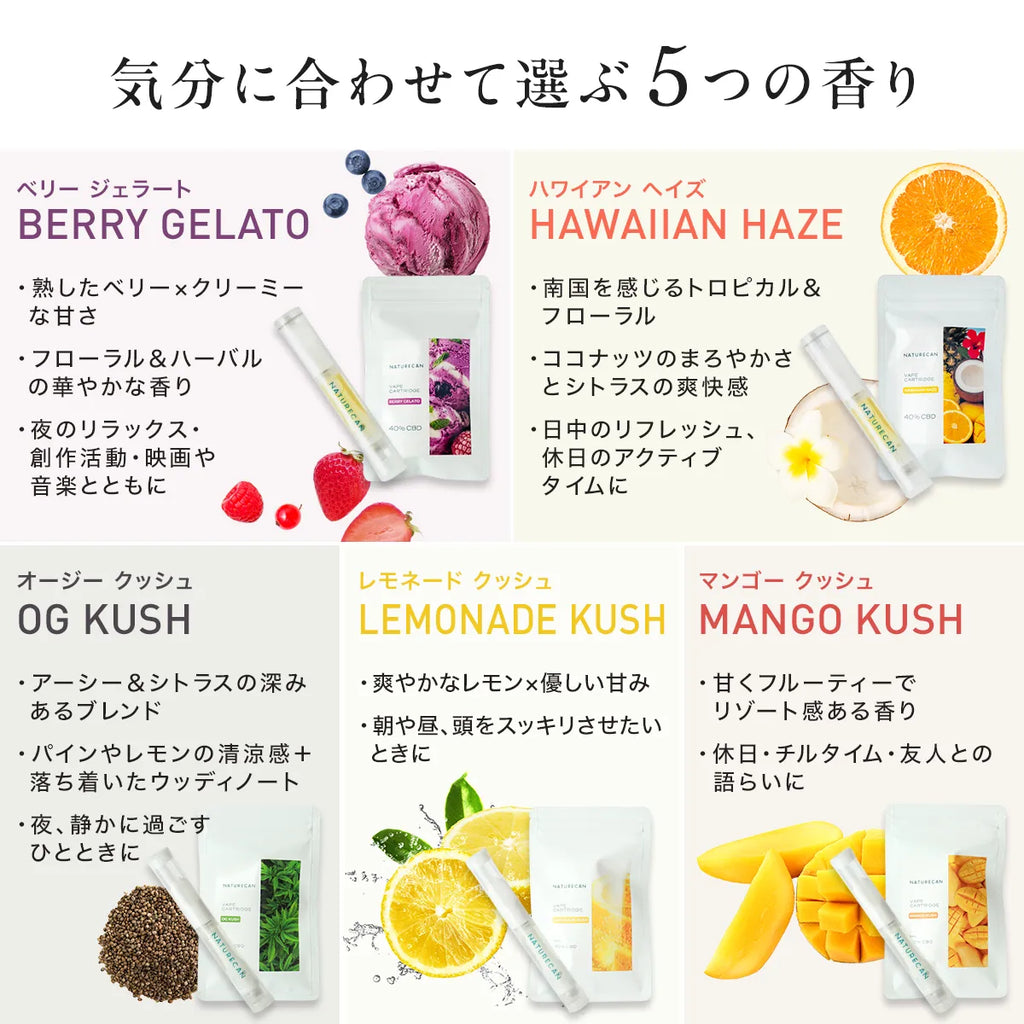 40%CBD充填済みベイプペンセット – Naturecan JP 40%CBD充填済みベイプペンセット – Naturecan JP
