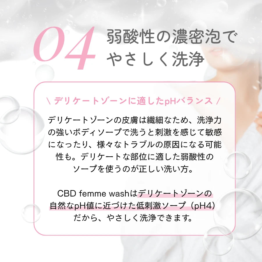 CBD femme wash（フェムウォッシュ）