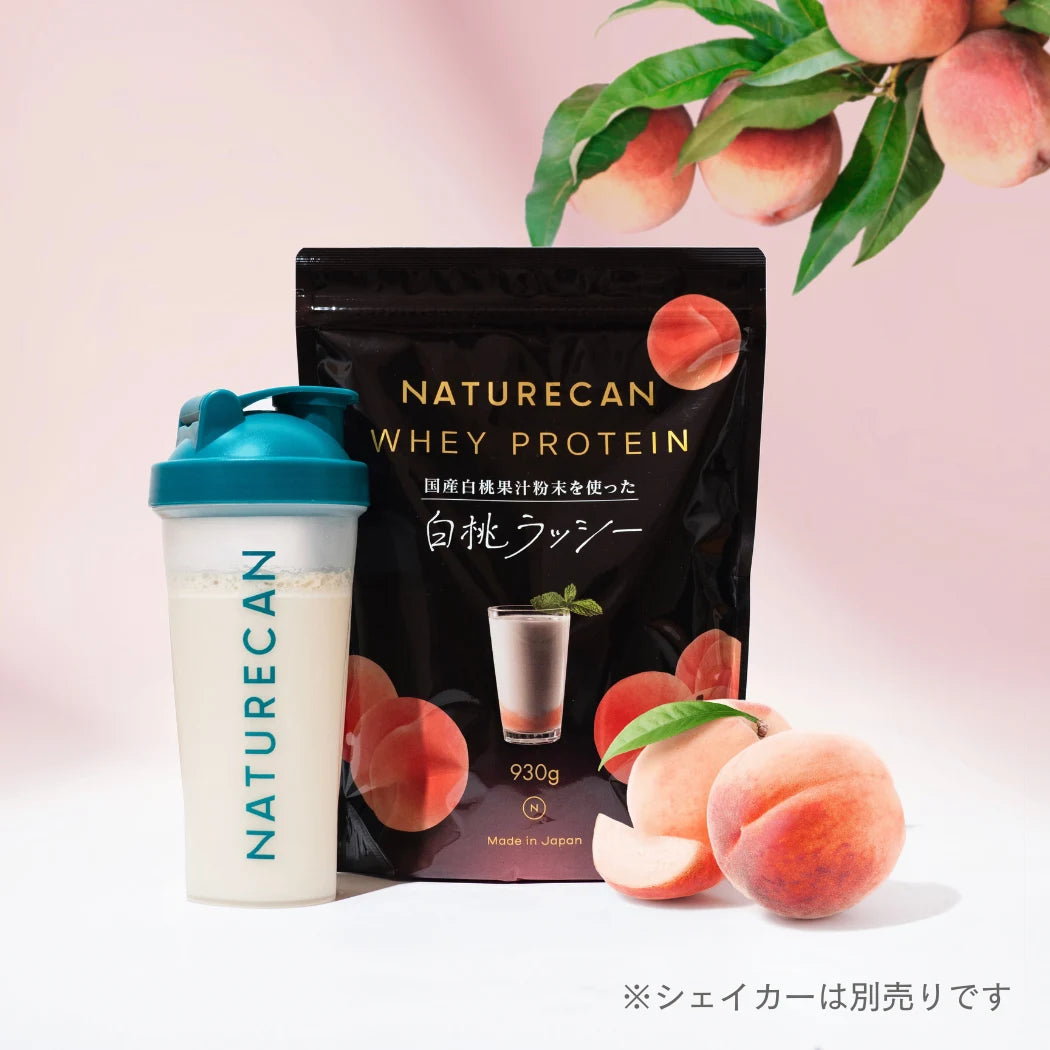 ホエイプロテイン（WPC）白桃ラッシー味 – Naturecan JP