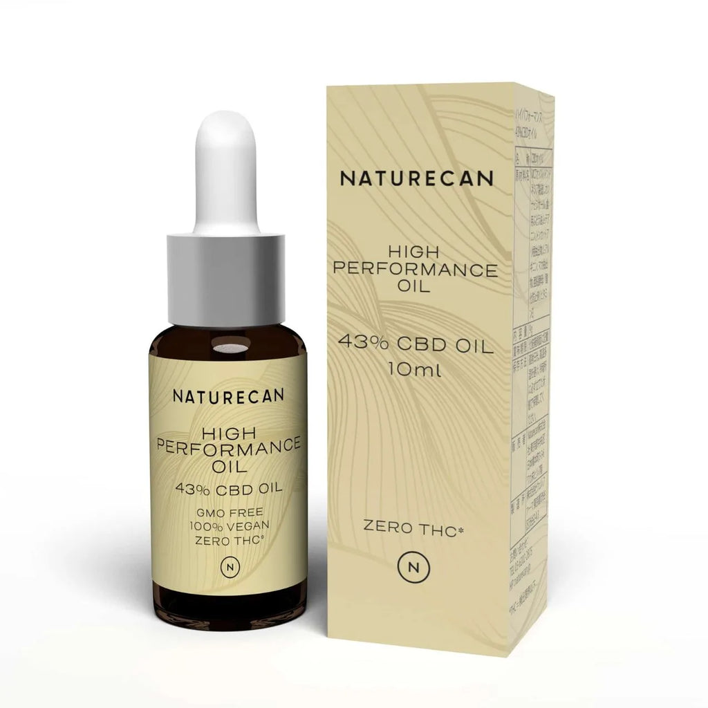 しみけんプロデュース】HIGH PERFORMANCE 43% CBDオイル | Naturecan