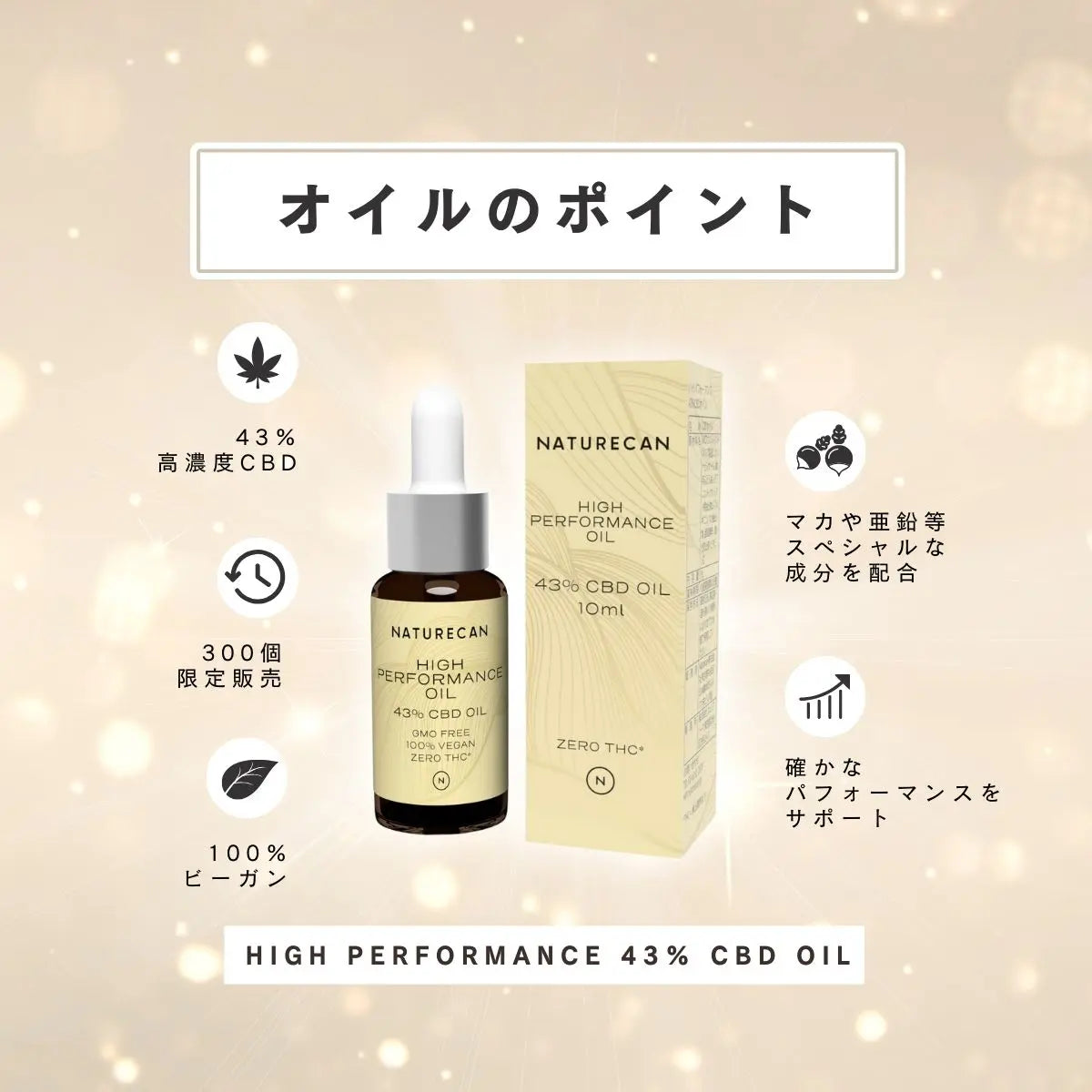 新品 ネイチャーカン Naturecan 40% CBDオイル 10ml CBDオイル
