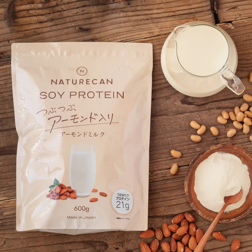 ソイプロテイン アーモンドミルク つぶつぶアーモンド入り