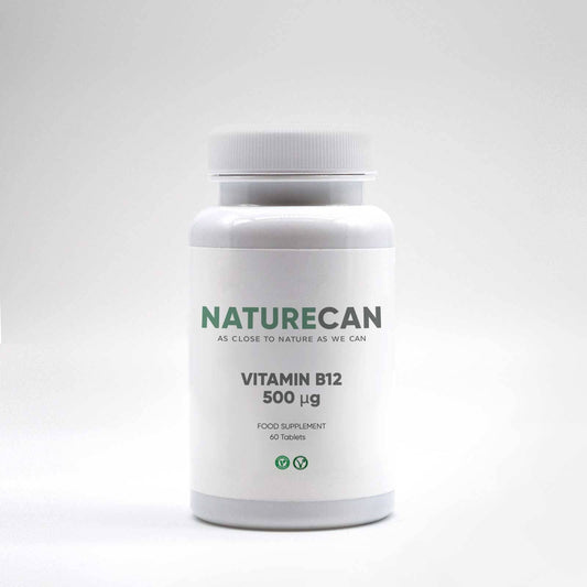 ビタミンB12 Tablets & Capsules Naturecan 60粒入り(海外製造) 