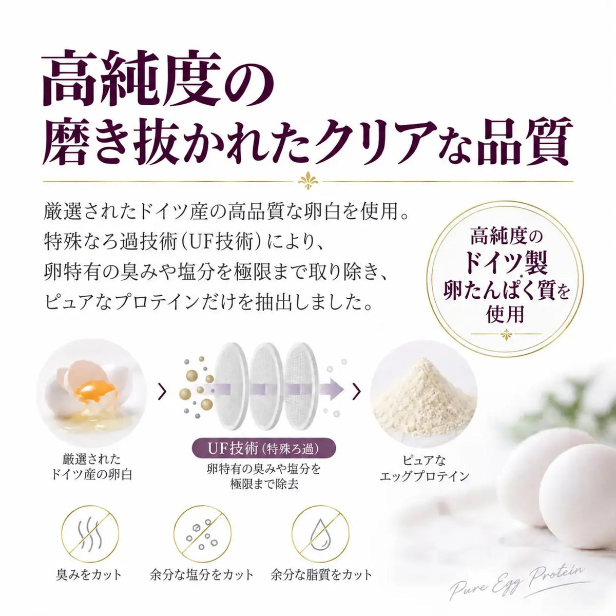 エッグプロテイン カヌレ味